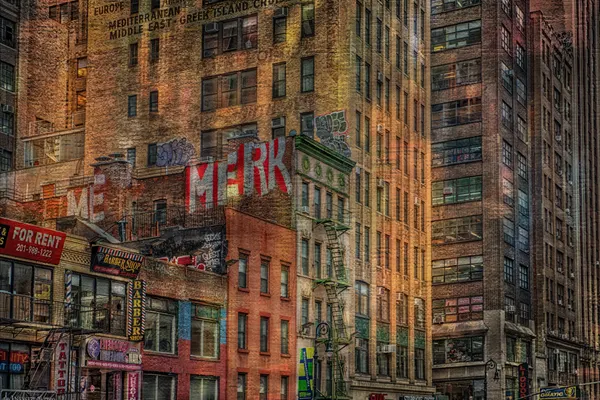 Vibrant City Street by Anette Ohlendorf