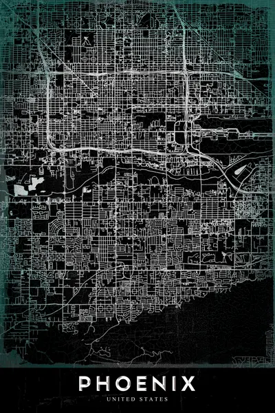 Phoenix Arizona Map by StudioSix