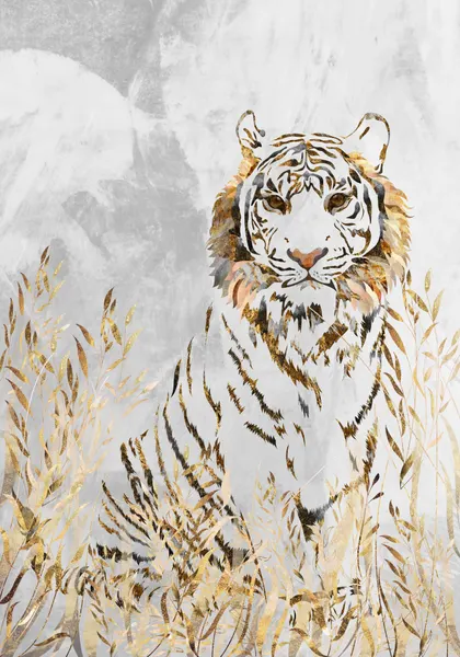 Regal Golden Tiger by Sarah Manovski