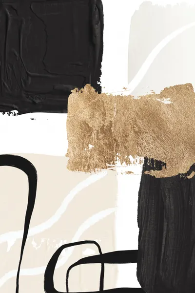 Elegant Gold Composition by Sally Ann Moss