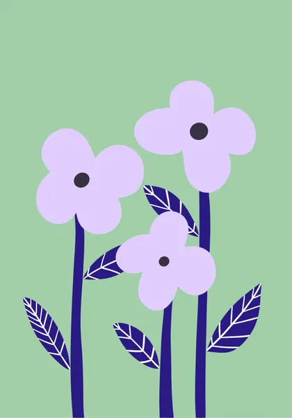 Violet Blossoms by Athene Fritsch