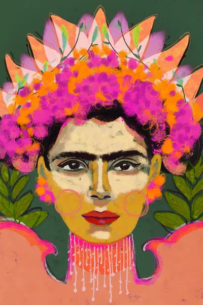 Vibrant Floral Crown by Treechild