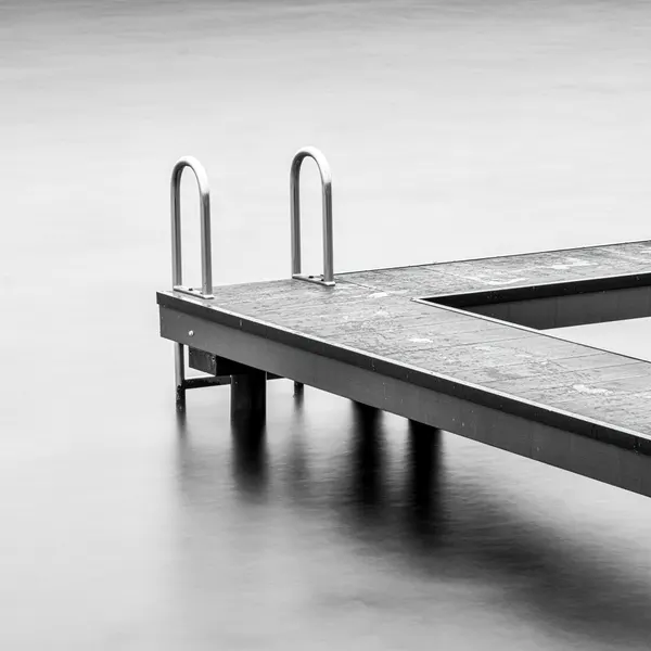 Calm Waters Dock by Fred Louwen