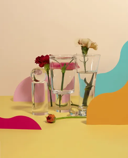 Colorful Floral Still Life by Julia Ramiro