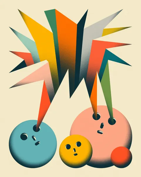 Geometric Burst Reaction by Jazzberry Blue