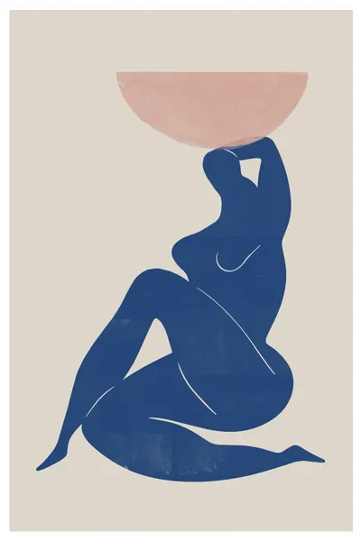 Harmony in Blue by THE MIUUS STUDIO