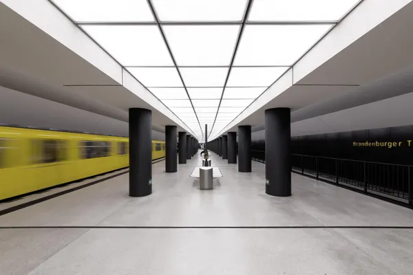 Sleek Subway Train Motion by Markus Kühne