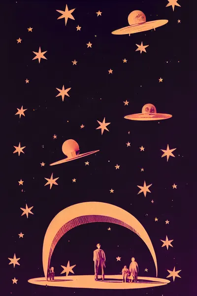 Galactic Dreamscape by Treechild