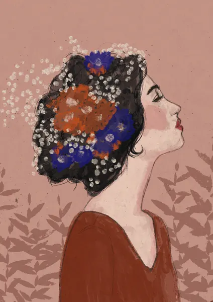 Blossoms in Profile by Treechild