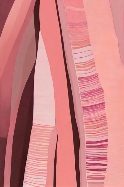 Rosy Strata Layers by Treechild