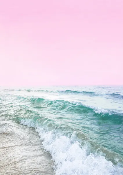 Pink Sky Beach by Kathrin Pienaar