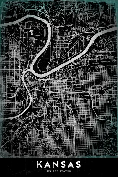 Kansas City Map by StudioSix