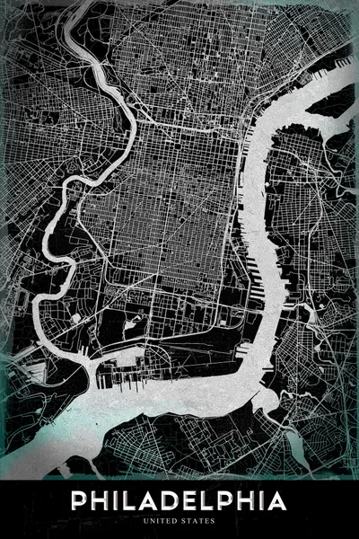 Philadelphia City Grid by StudioSix