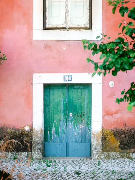 Little door in Lisbon by Raisa Zwart