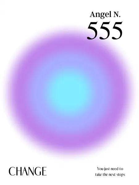 Angel Number 555 Aura by Amélie