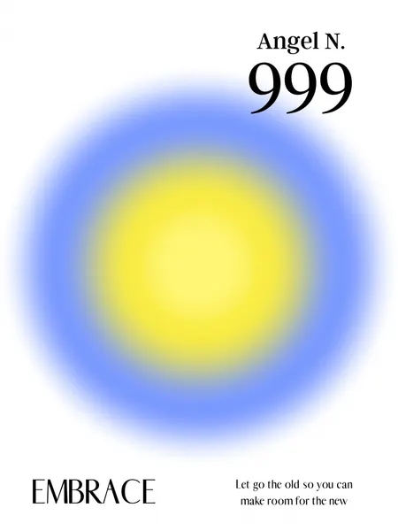 Embrace Angel Number 999 by Amélie