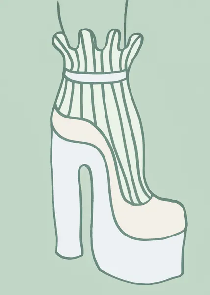 Chic Ruffled Platform by Pictufy Studio