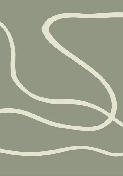 Fluid Sage Lines by Pictufy Studio