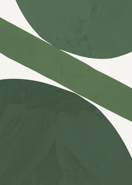 Organic Green Forms by Pictufy Studio