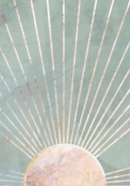 Rising Sun Rays by Sarah Manovski