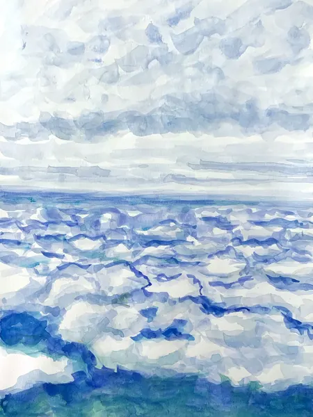 Above the Blue Ocean by Pauline Wegman | Key and Sea Creative
