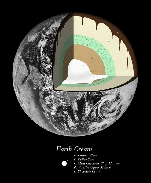 Earth Cream Planet by Florent Bodart