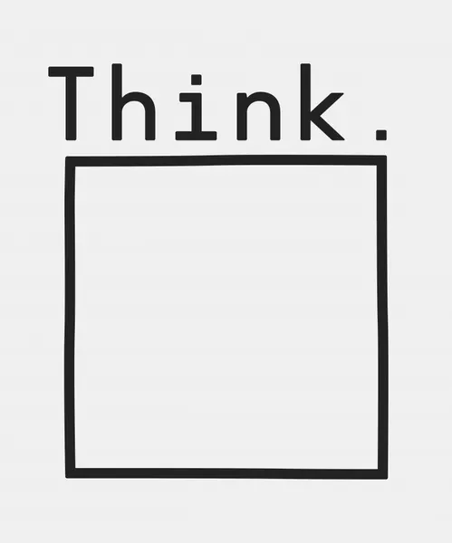 Think Empty Box by Florent Bodart