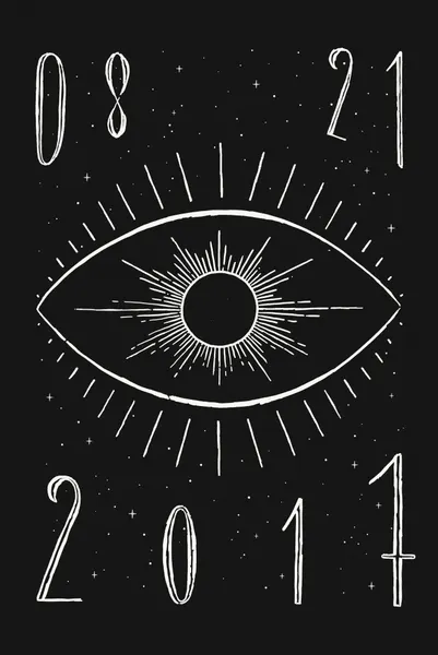 All Seeing Eclipse Eye by Florent Bodart