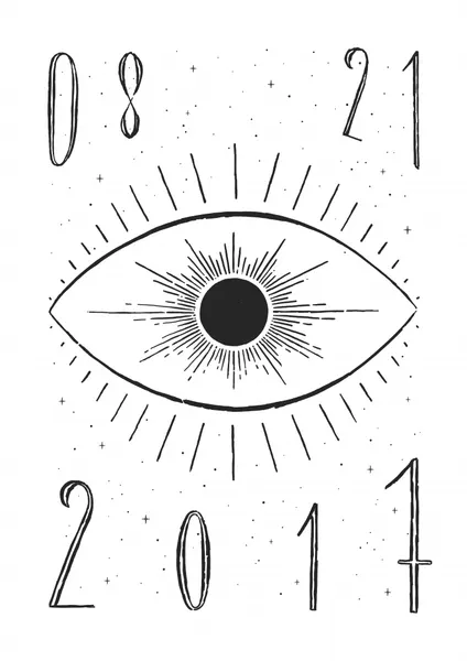 Mystic All Seeing Eye by Florent Bodart