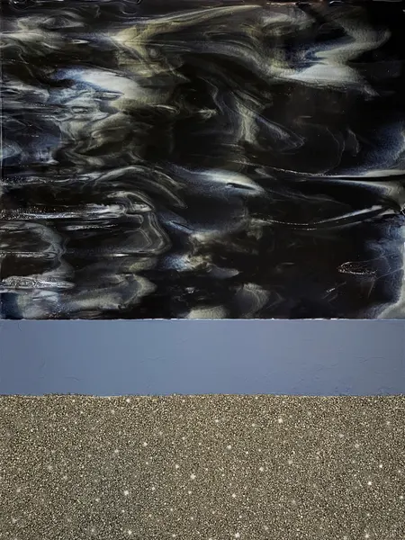 Swirling Midnight Sparkle by Alyson Storms