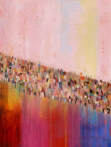 Colorful Cascade by Treechild