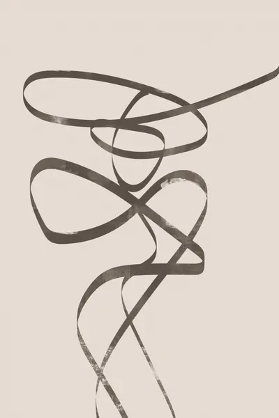 Fluid Abstract Lines by Melloi Art Prints