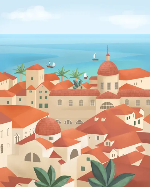 Dubrovnik Old Town by Petra Lizde