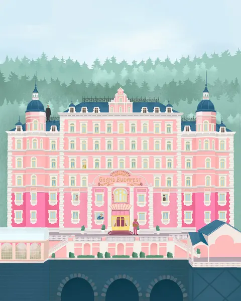 The Grand Budapest Hotel by Petra Lizde
