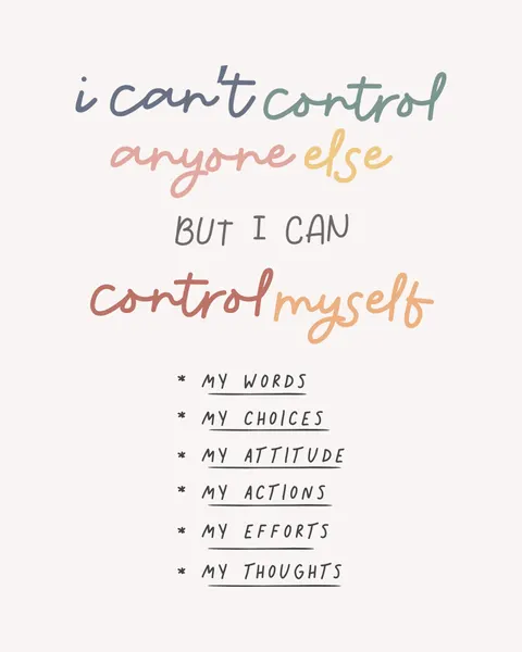 Control Myself Quote by KsanaKalpa