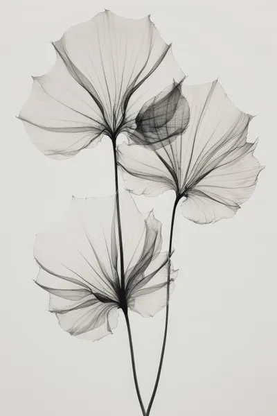 Transparent Botanic No 3 by Treechild