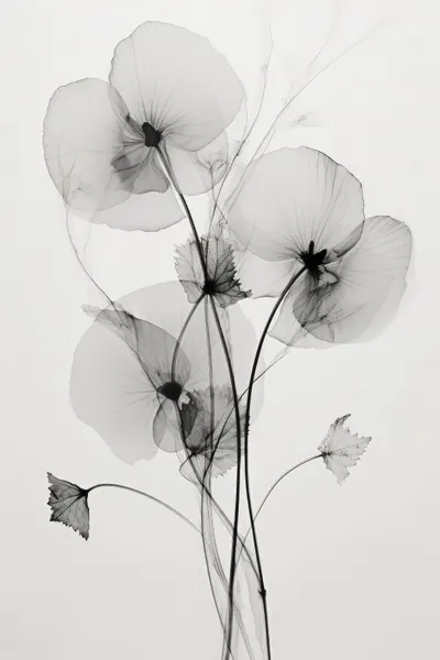 Transparent Botanic No1 by Treechild
