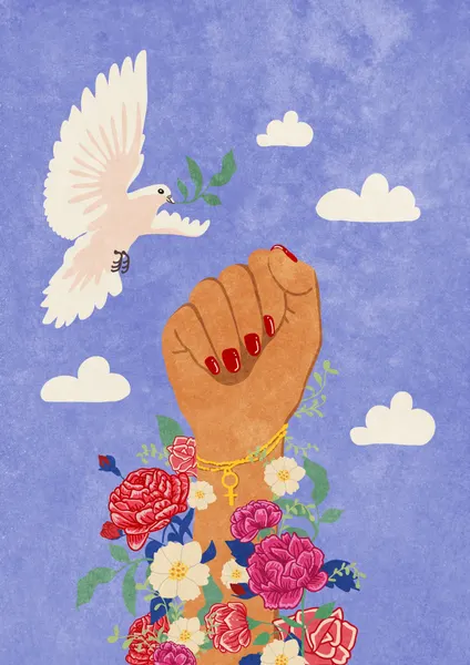Feminist Fist by Raissa Oltmanns
