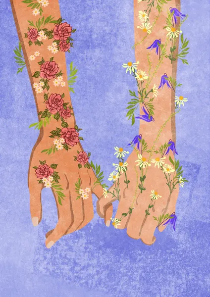 Holding hands by Raissa Oltmanns