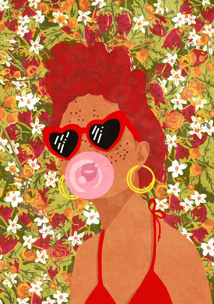 Strawbeery Lady by Raissa Oltmanns