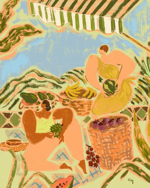 Fruit Stand by Arty Guava
