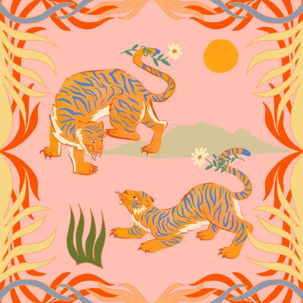 Rawring Playmates by Arty Guava