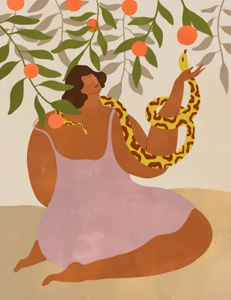 Smell the Orange by Arty Guava