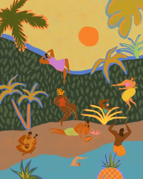 Summer Paradise by Arty Guava