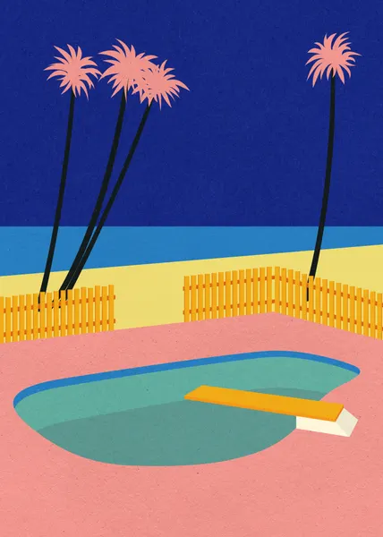 Malibu Beach by Rosi Feist