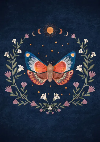 Butterfly Dreamscape by Emel Tunaboylu