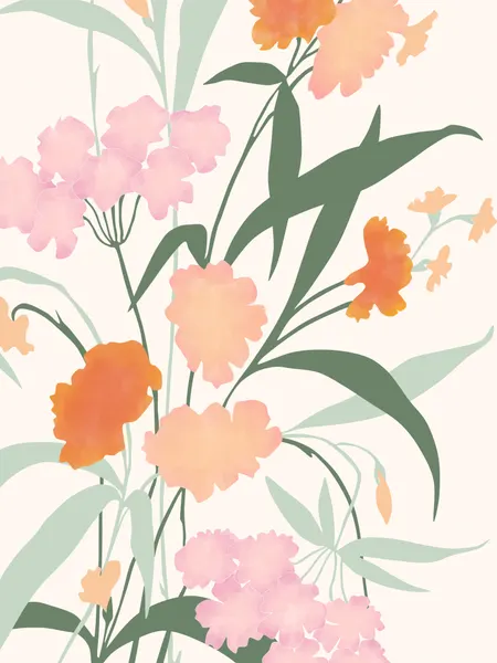 Soft Pastel Blooms by Elena Ristova
