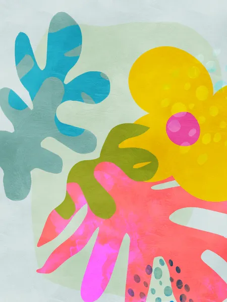 Pastel cut out Matisse by Ana Rut Bre