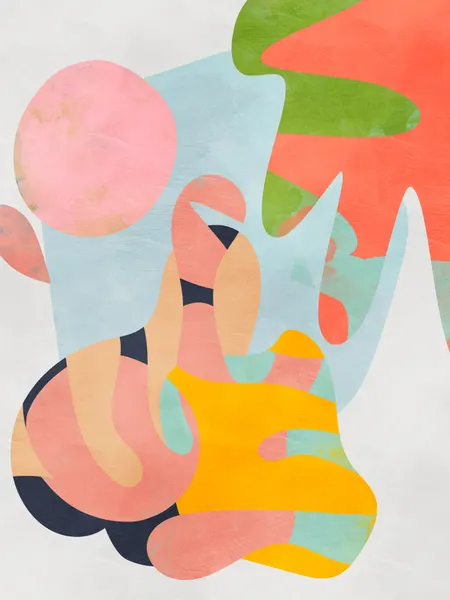 Pastel cut out by Ana Rut Bre