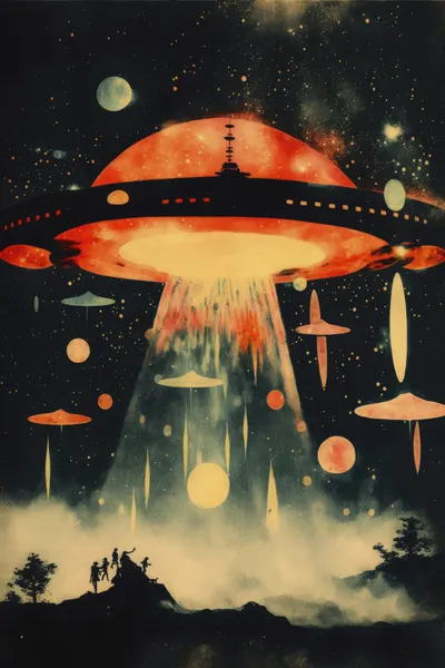Galactic Arrival by Treechild